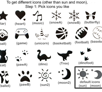 icon options