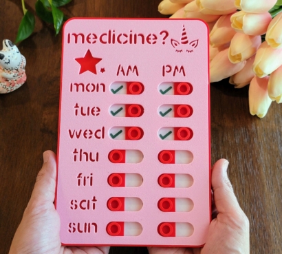 pink medicine with hands square