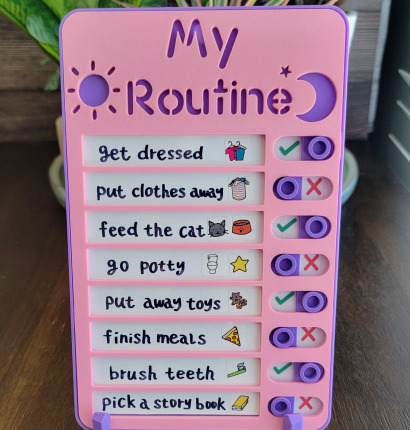 my routine chart - preset design