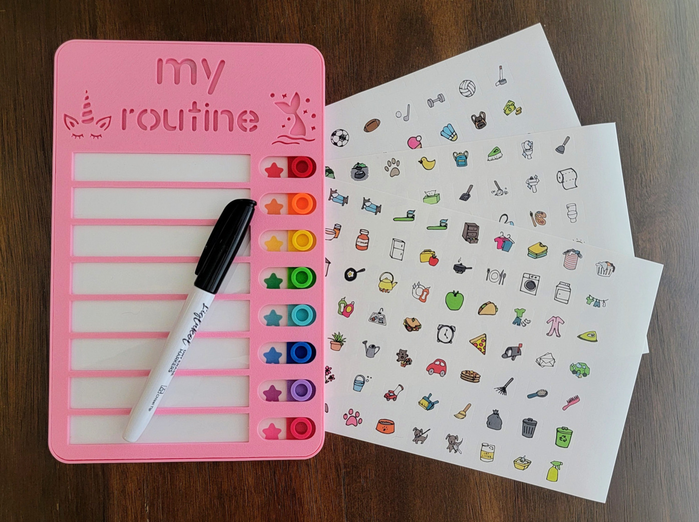 predesign chart rainbow2
